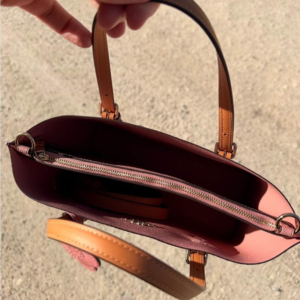 Coach Mollie Tote Bag 25 powder pink - Picture 7 of 7